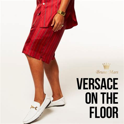 bruno mars versace shirt fake|versace on the floor girl.